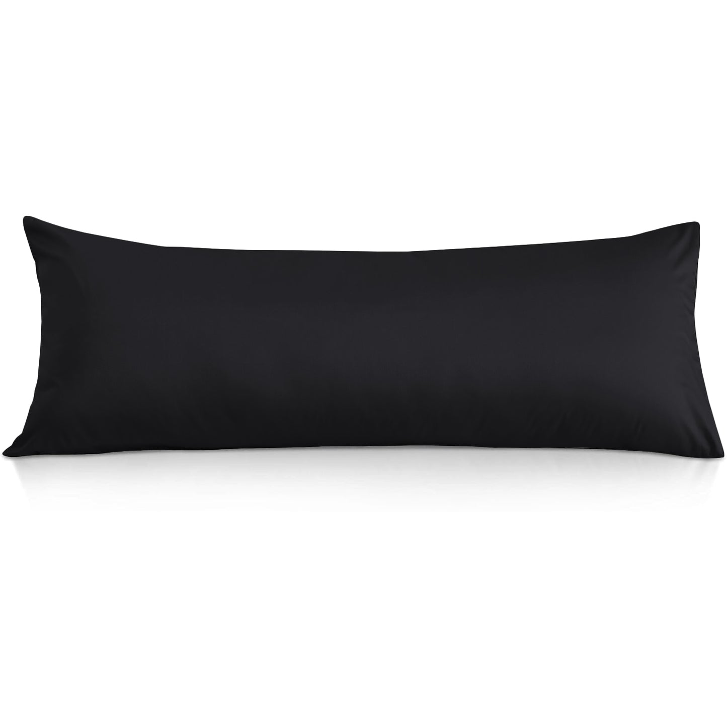 800TC 100% Organic Cotton 1pc Body Pillow Cases Zipper Closure
