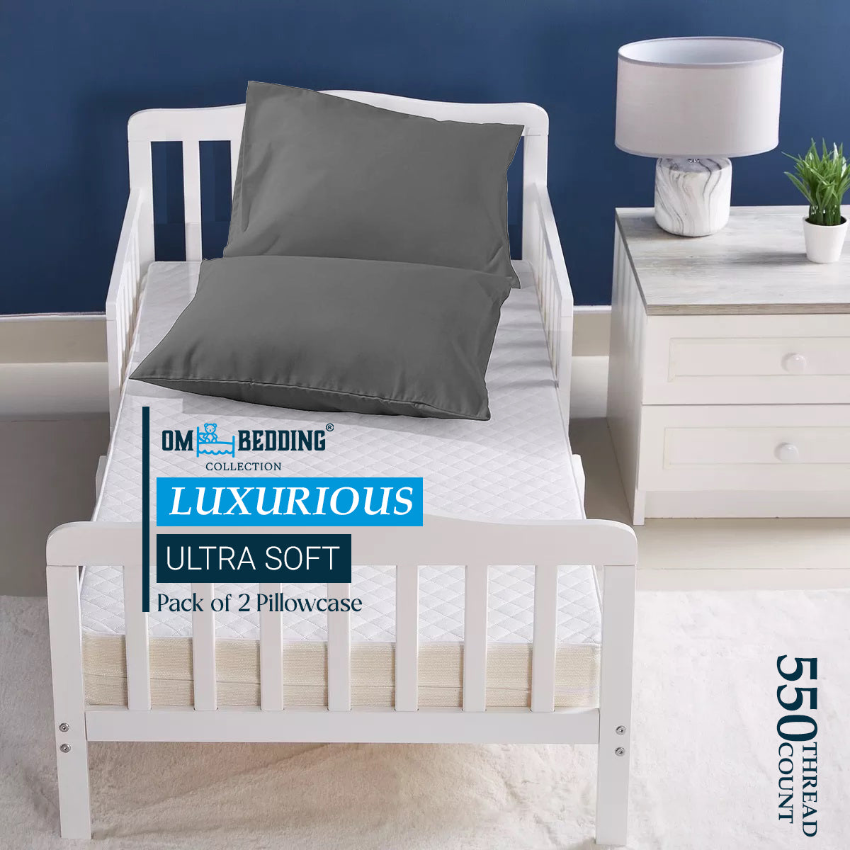 Premium Brushed Microfiber All Season Export Quality 1pc Comforter, 300GSM, 700+ Fill Power, 45 oz Fill Weight