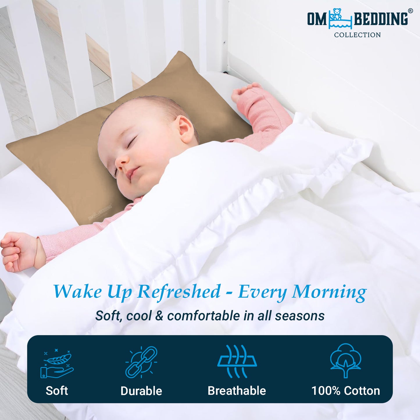Premium Brushed Microfiber All Season Export Quality 1pc Comforter, 300GSM, 700+ Fill Power, 45 oz Fill Weight