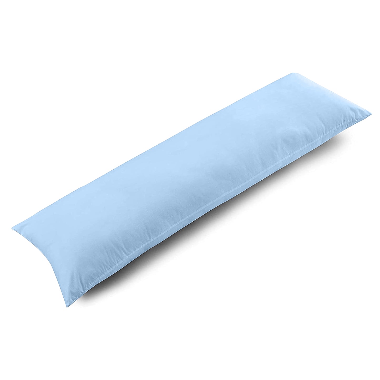 400TC 100% Organic Cotton 1pc Body Pillow Cases Zipper Closure