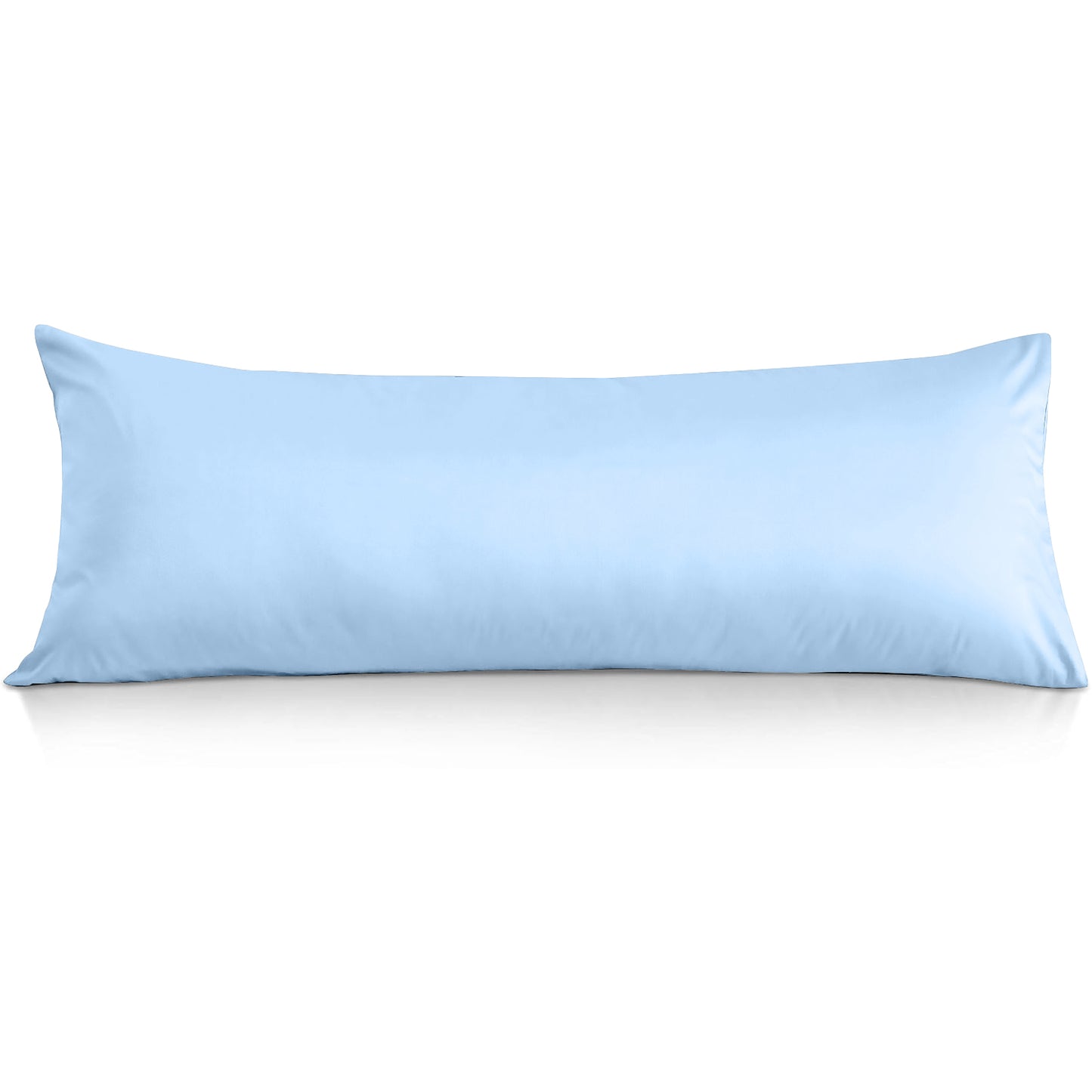 800TC 100% Organic Cotton 1pc Body Pillow Cases Zipper Closure