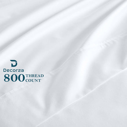 800TC 100% Organic Cotton 1pc Flat Sheet All Size/Colors
