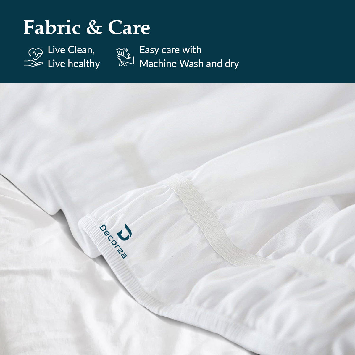 400TC 100% Organic Cotton Wrap Around Ruffled 1pc Bedskirt All Drop/Size