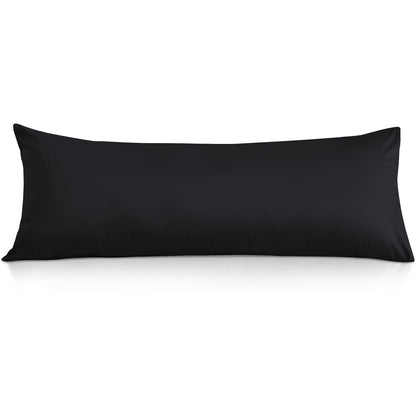 800TC 100% Organic Cotton 1pc Body Pillow Cases Zipper Closure