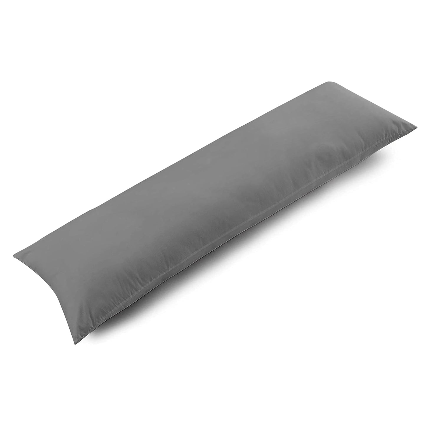 400TC 100% Organic Cotton 1pc Body Pillow Cases Zipper Closure