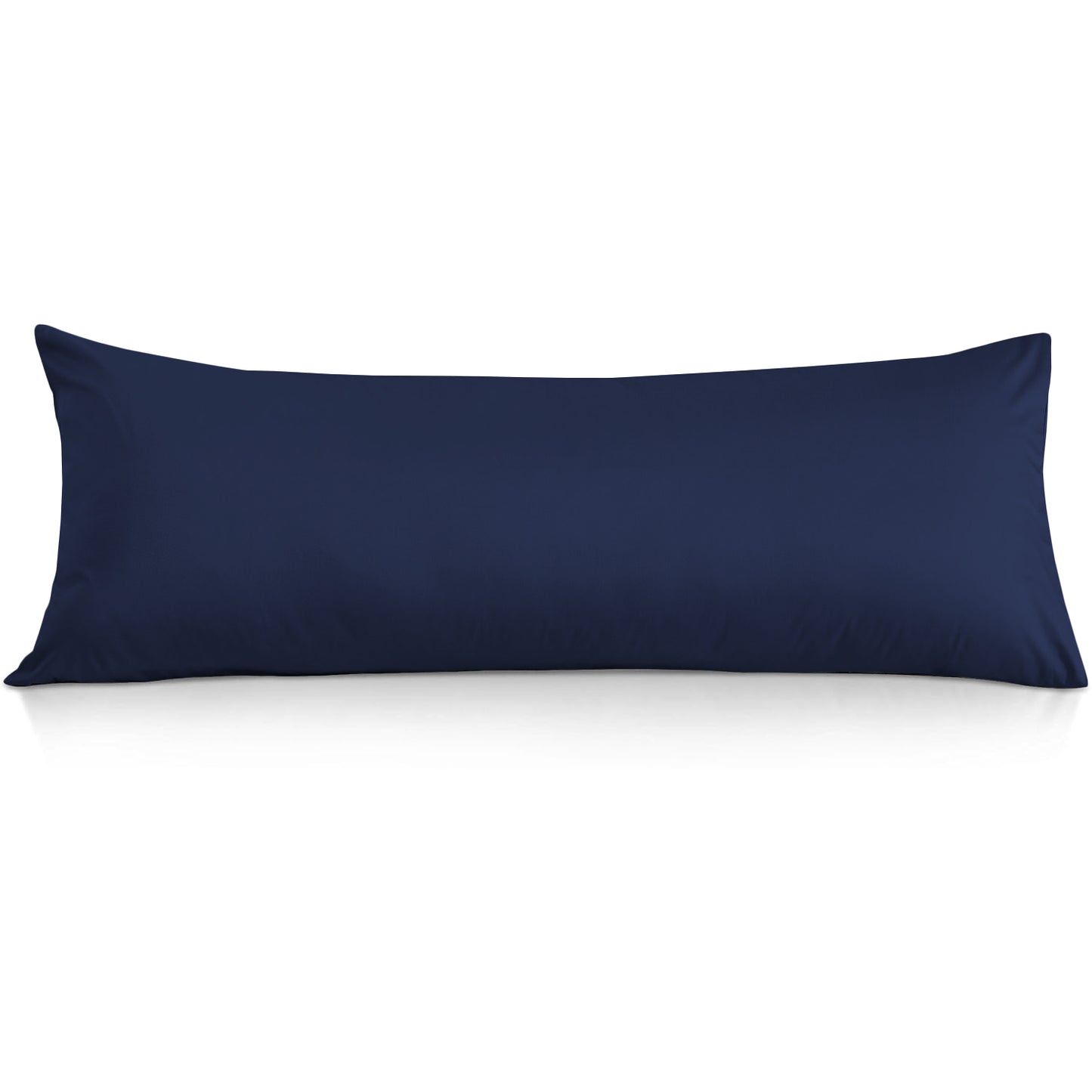 800TC 100% Organic Cotton 1pc Body Pillow Cases Zipper Closure