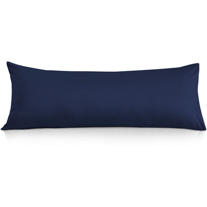 800TC 100% Organic Cotton 1pc Body Pillow Cases Zipper Closure