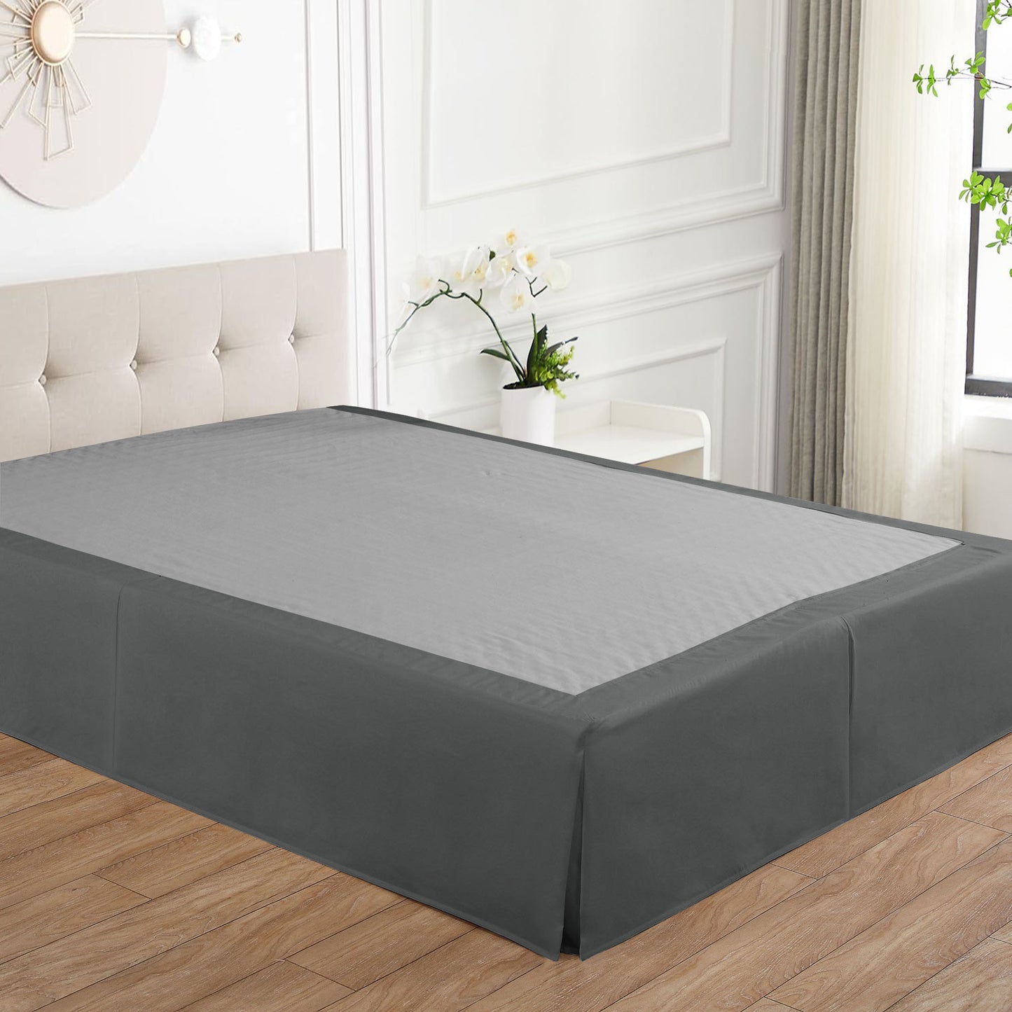Premium Brushed Microfiber Magic 1pc Bedskirt All Drop/Size