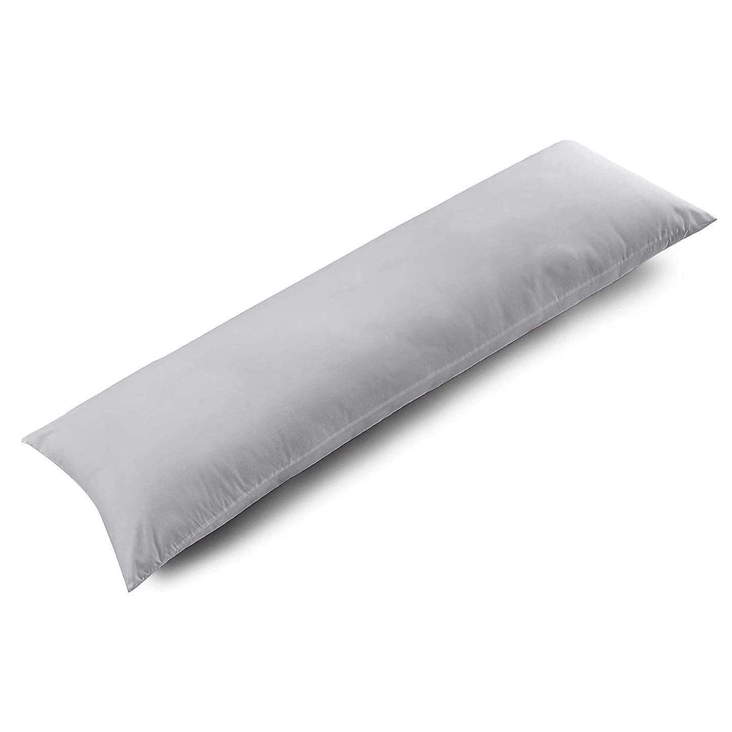 400TC 100% Organic Cotton 1pc Body Pillow Cases Zipper Closure