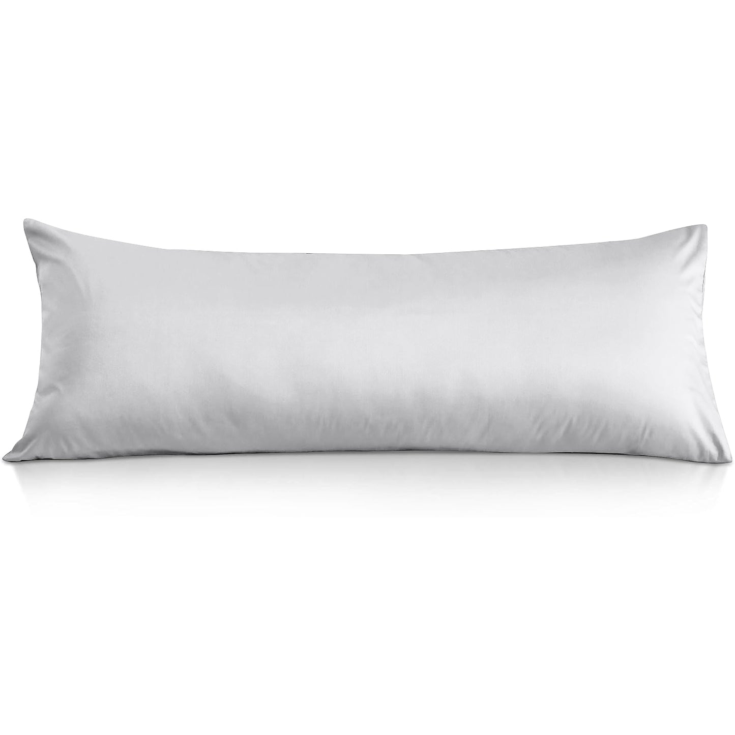 800TC 100% Organic Cotton 1pc Body Pillow Cases Zipper Closure