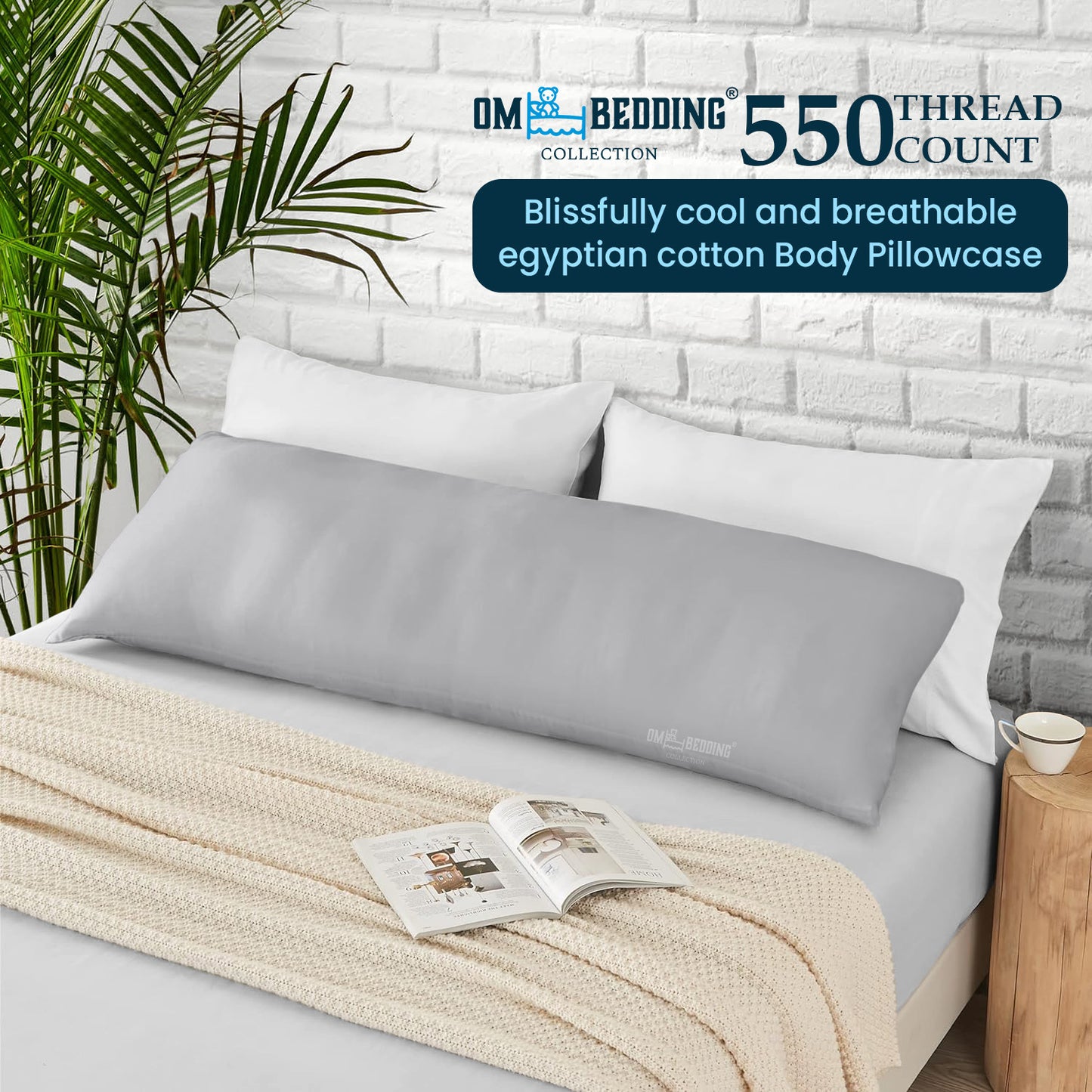 400TC 100% Organic Cotton 1pc Cot Fitted Sheet Fit Upto 10" Deep Mattress