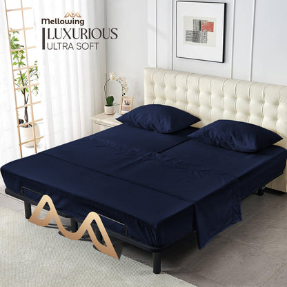 400TC 100% Organic Cotton Multi-Ruffle 1pc Bedskirt All Drop/Size