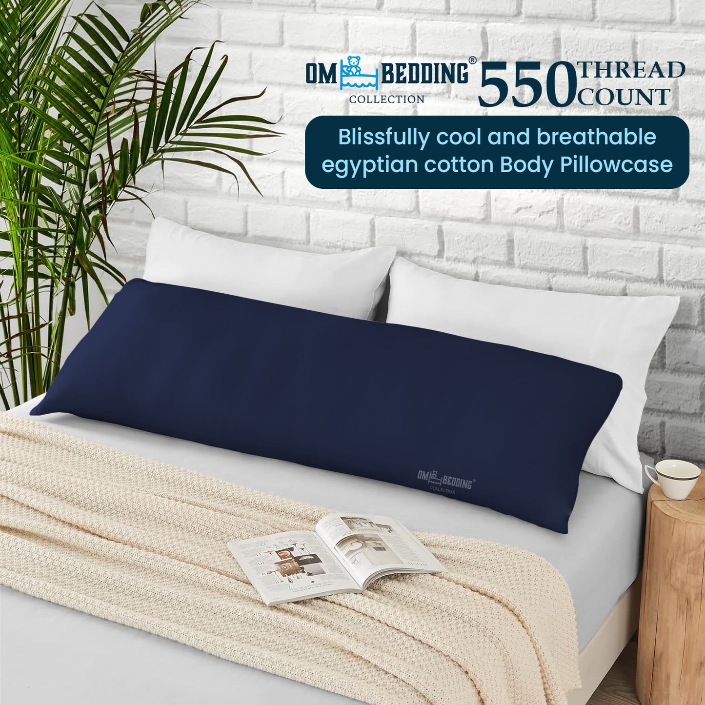 400TC 100% Organic Cotton 1pc Cot Fitted Sheet Fit Upto 10" Deep Mattress