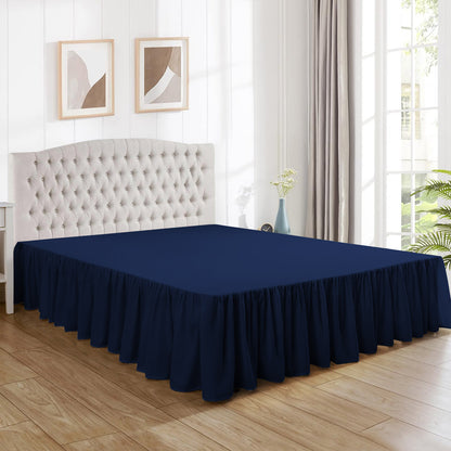 Premium Brushed Microfiber Multi-Ruffle 1pc Bedskirt All Drop/Size