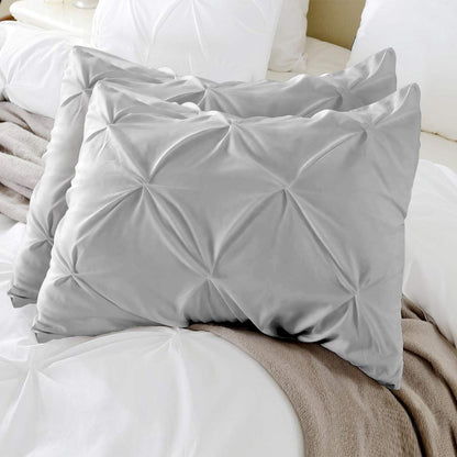 400TC 100% Organic Cotton Set of 2 Pillow Cases Envelope Closure