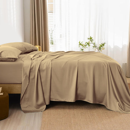 800TC 100% Organic Cotton 1pc Flat Sheet All Size/Colors