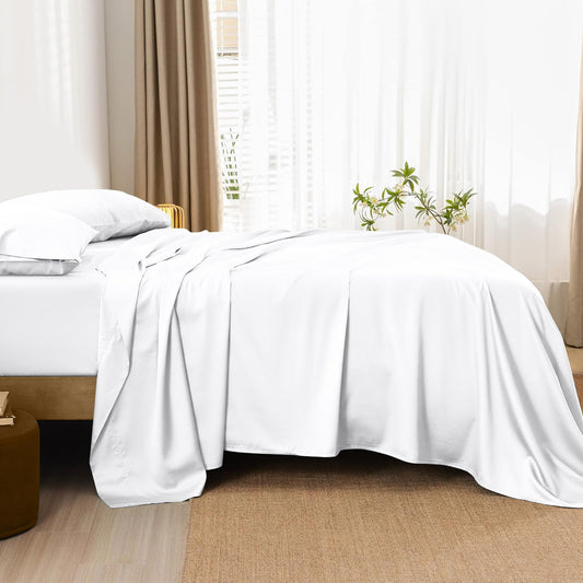 800TC 100% Organic Cotton 1pc Flat Sheet All Size/Colors