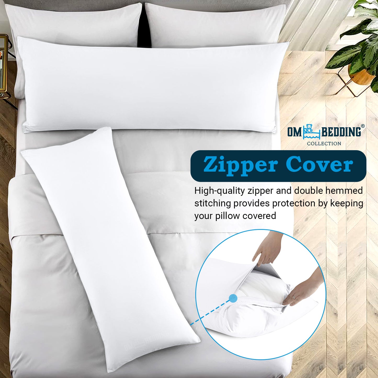 400TC 100% Organic Cotton 1pc Cot Fitted Sheet Fit Upto 10" Deep Mattress