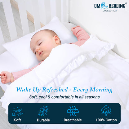 Premium Brushed Microfiber All Season Export Quality 1pc Comforter, 300GSM, 700+ Fill Power, 45 oz Fill Weight
