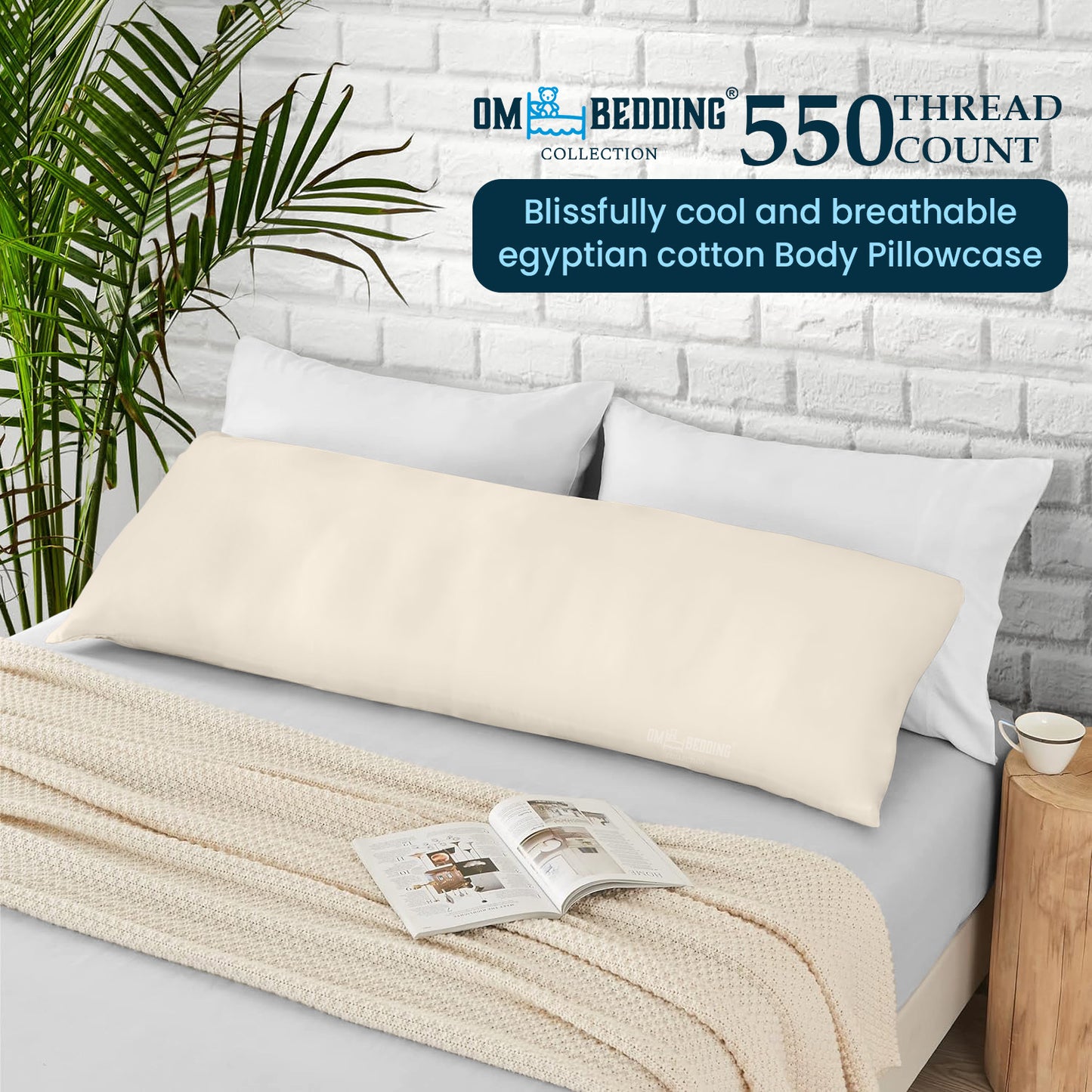 400TC 100% Organic Cotton 1pc Cot Fitted Sheet Fit Upto 10" Deep Mattress